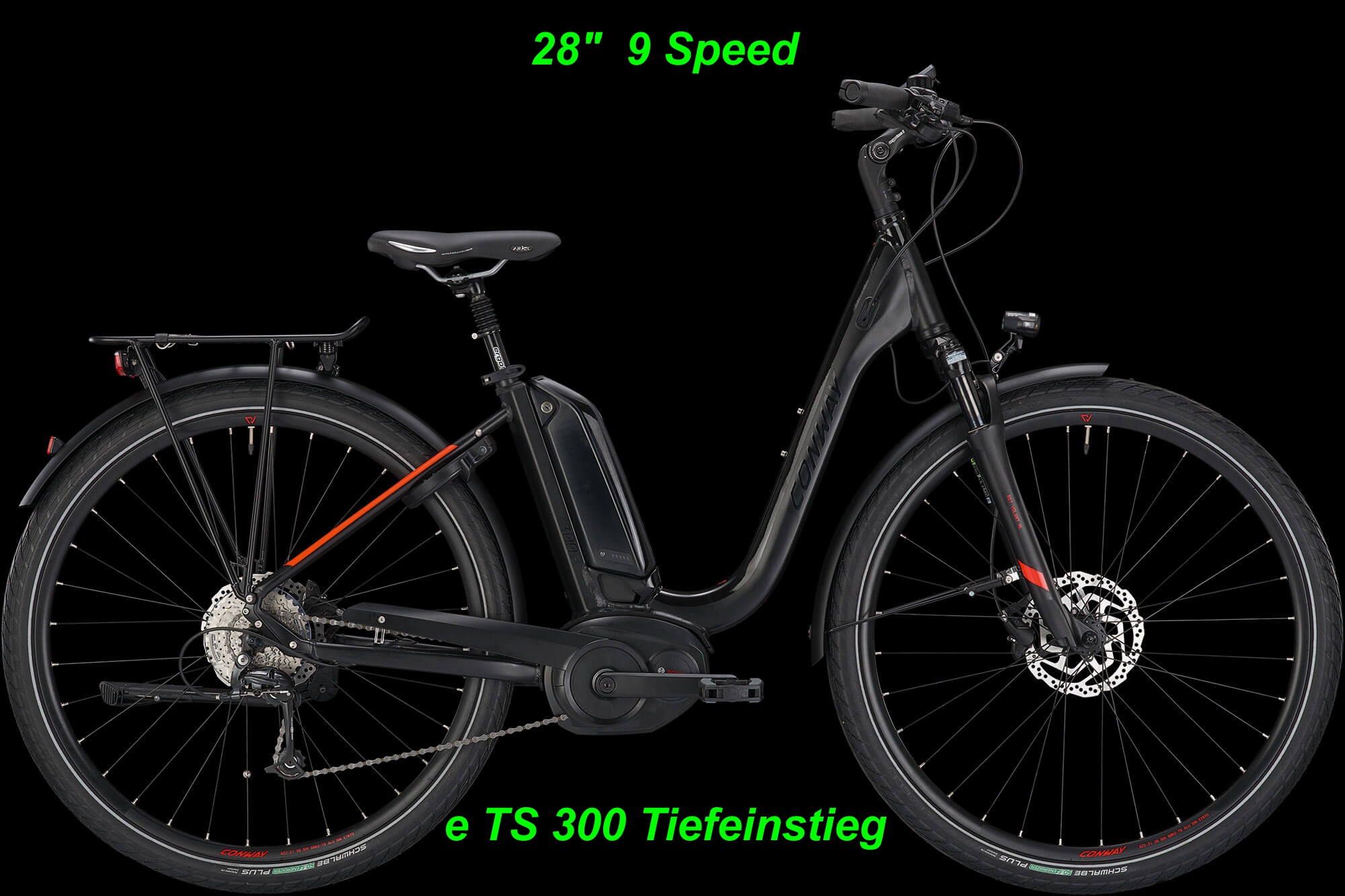 Conway Elektro E- Mountain Bike Fahrrad Velo Shimano-Steps-Motor Mod 829