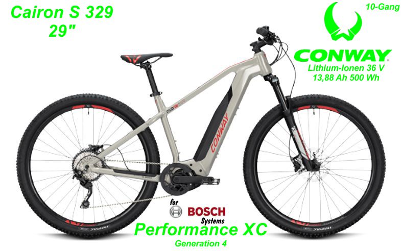 Conway Cairon S 329 29 Zoll Hardtail 2020 hellgrau Bikes