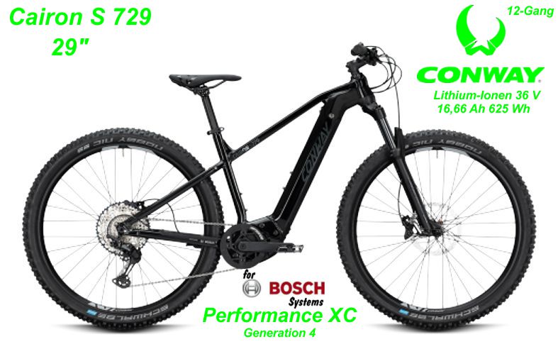 Conway Cairon S 729 29 Zoll Hardtail 2020 schwarz Bikes