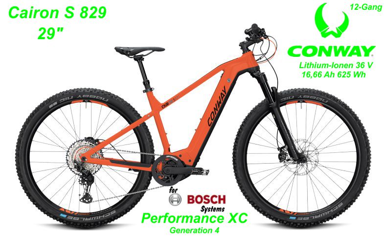 Conway Cairon S 829 29 Zoll Hardtail 2020 orange Bikes