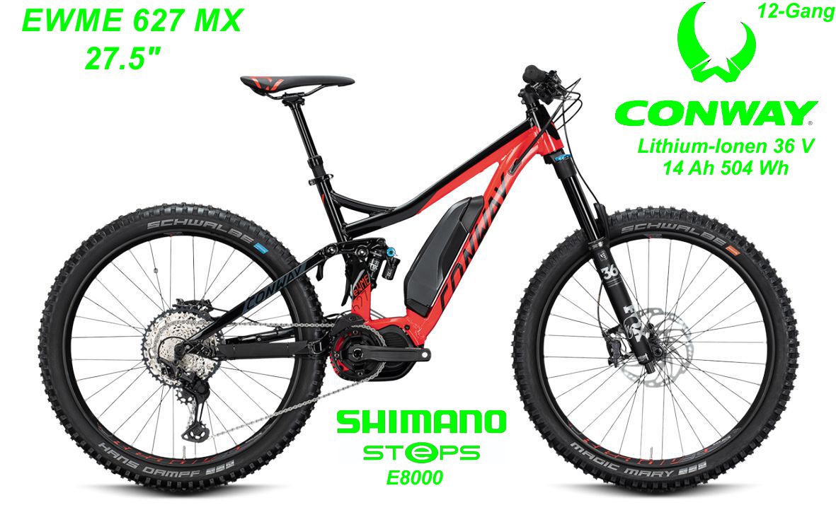 Conway Fully EWME 627 27.5 Zoll 2020 Bikes