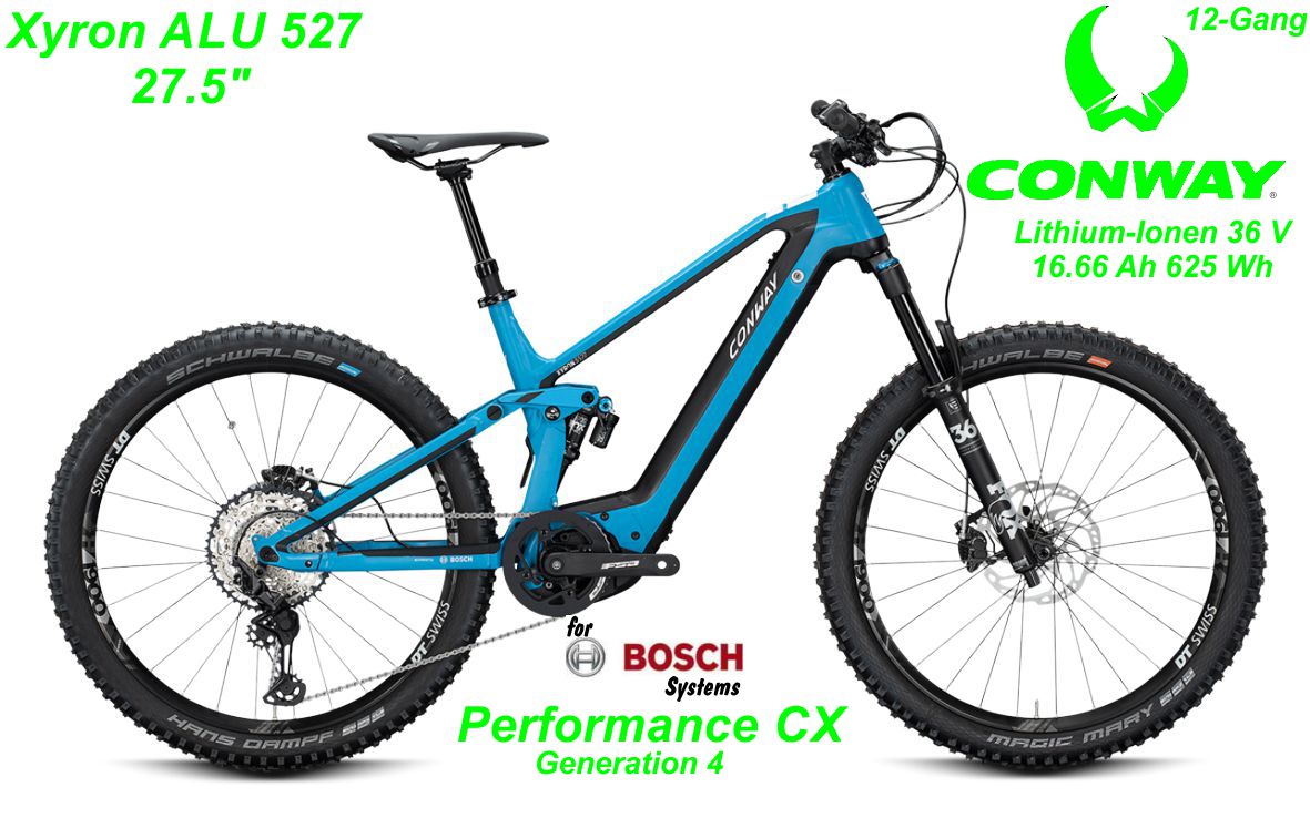 Conway Fully Xyron Alu 527 27.5 Zoll 2020 Bikes