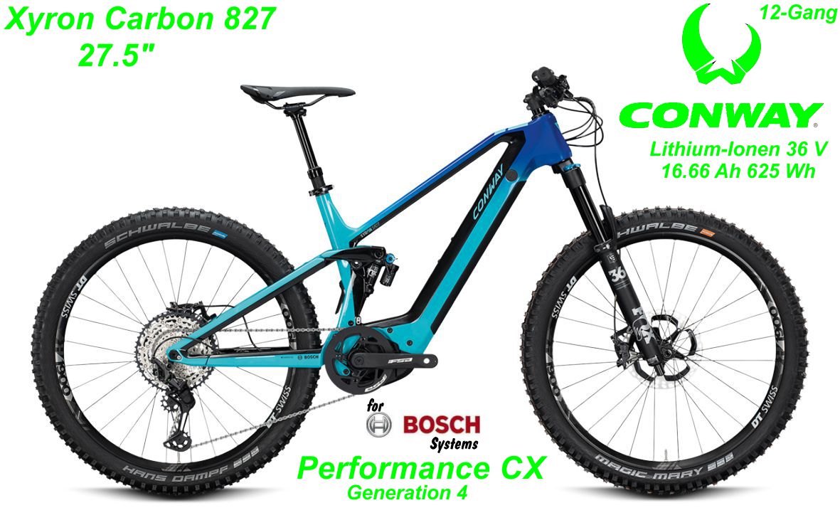 Conway Fully Xyron 827 27.5 Zoll 2020 Bikes