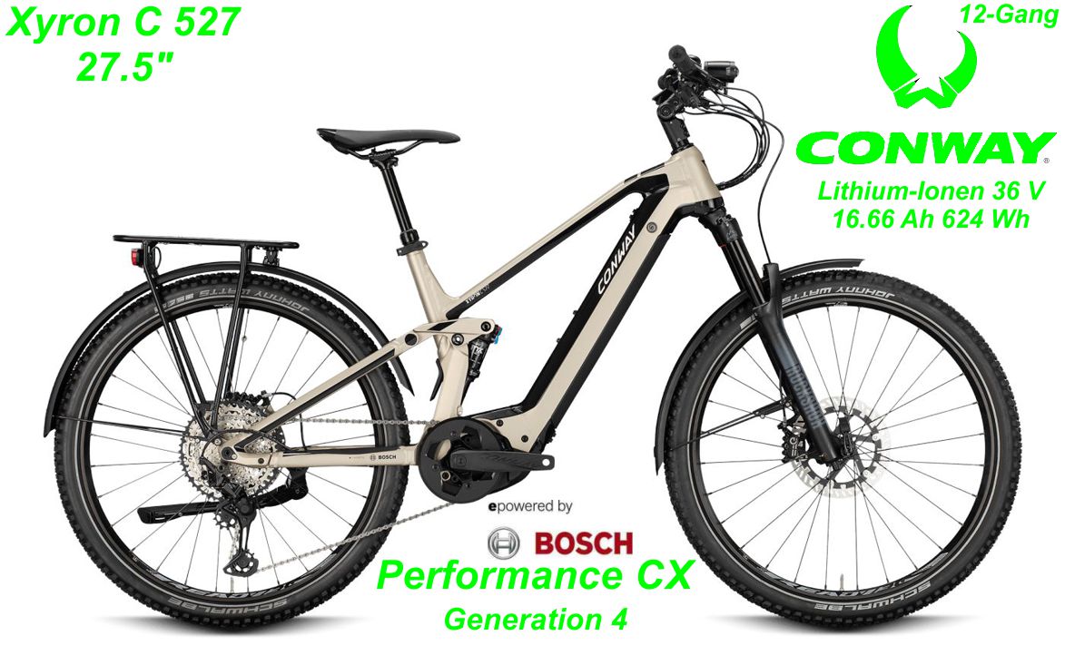 Conway Fully Xyron Alu 527 27.5 Zoll 2021 Bikes