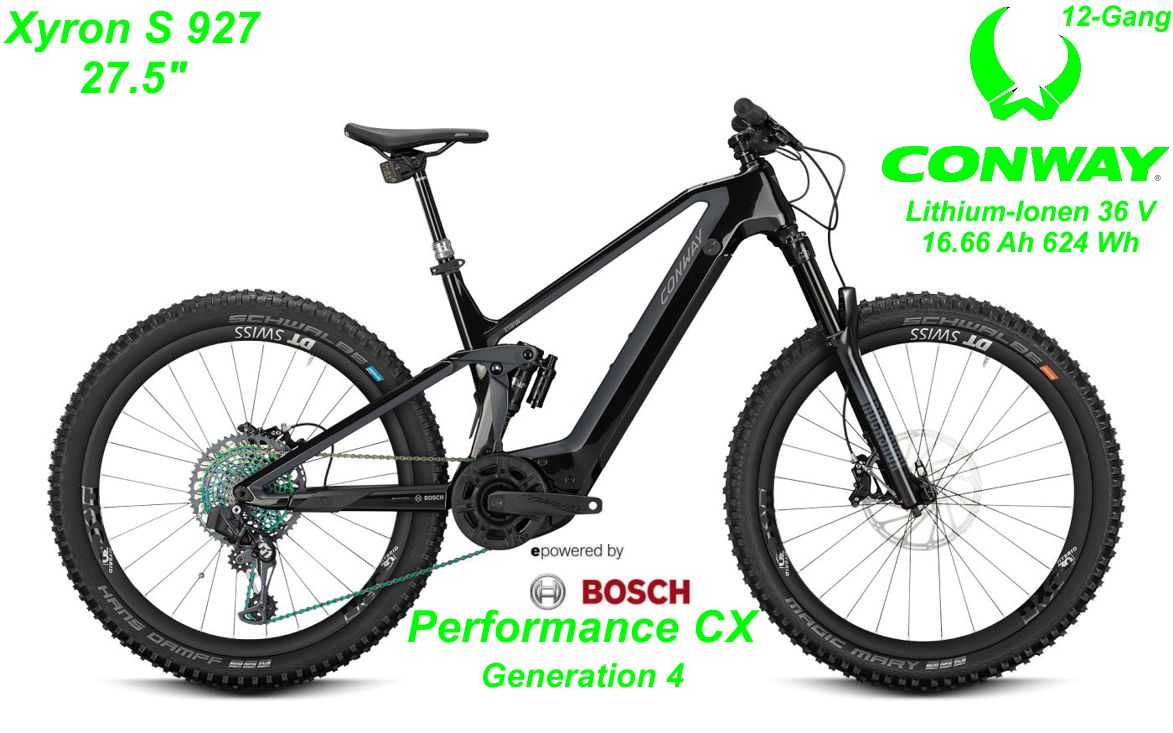 Conway Fully Xyron Carbon 927 27.5 Zoll 2021 Bikes