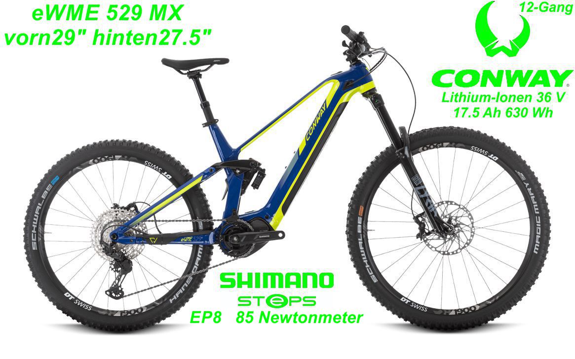 Conway Fully eWME 529 29 27.5 Zoll 2020 Bikes 