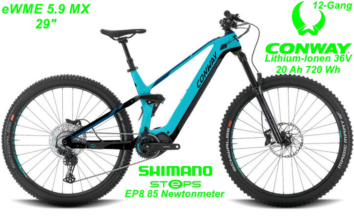 E-Bike Conway 5.9 MX E-Bike Modelle 2022 Geschft Laden Werkstatt