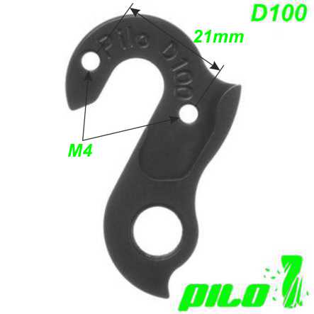Ausfallende Schaltauge CNC Pilo D100 Colnago Kona Wheeler Ersatzteile Balsthal