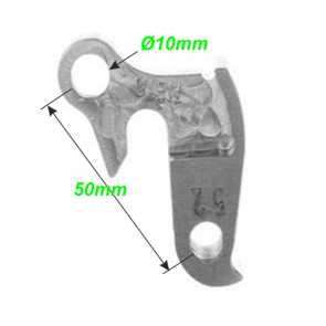 Merida Ausfallenden Schaltaugen Wechselhalter CNC 52 44.4297 (1075) kaufen Ersatzteile Shop