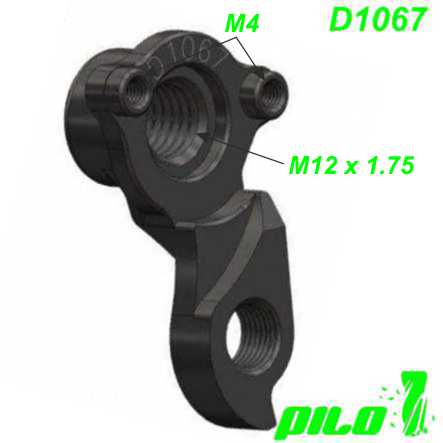 Ausfallende Schaltauge CNC Pilo D1067 Bergamont Brodie Jamis Motobecane Nakita Ersatzteile Balsthal