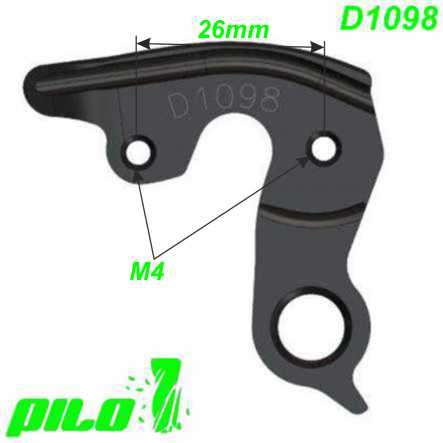 Ausfallende Schaltauge CNC Pilo D1098 Cannondale kaufen Ersatzteile Shop