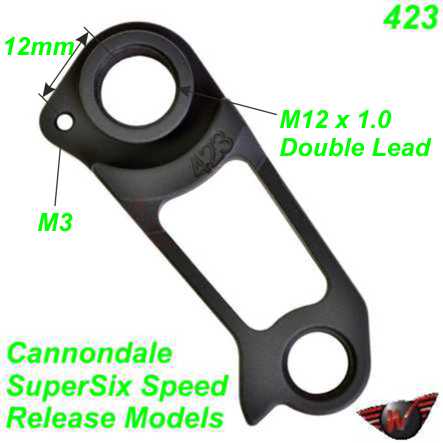 Ausfallende Schaltauge CNC Wheels 423 Cannondale Ersatzteile Balsthal