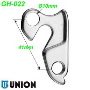 Ghost Ausfallenden Schaltaugen Wechselhalter Union Marwi GH-022 44.1654 (237) kaufen Ersatzteile Shop