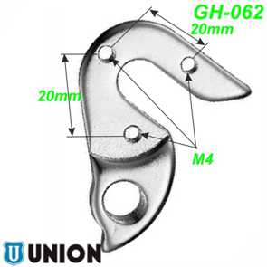 Ausfallenden Schaltaugen Wechselhalter Union Marwi GH-062-44.1674 (257) kaufen Ersatzteile Shop