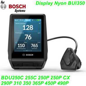 Bosch Display Kiox BUI350 m/Halter Schalter BDU250C 255C 250P 290P 310 350 365P 450P 490P Ersatzteile Balsthal
