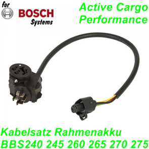 Bosch Kabelsatz Rahmenakku 220 310 520 820 1100 mm Active/Performance BBS240 245 260 265 270 275 Ersatzteile Balsthal