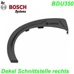 Bosch Design Deckel Schnittstelle Active Plus BDU350 rechts schwarz Ersatzteile Balsthal