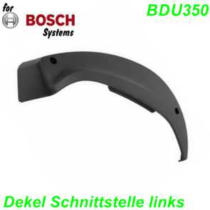 Bosch Design Deckel Schnittstelle Active Plus BDU350 links schwarz Ersatzteile Balsthal