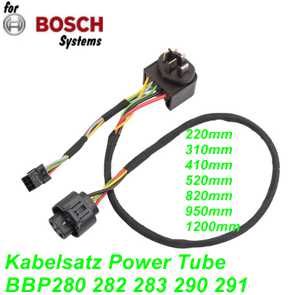 Bosch Akkukabelsatz Power Tube 220 310 410 520 820 950 1200 mm BBP280 281 282 283 290 291 Ersatzteile Balsthal