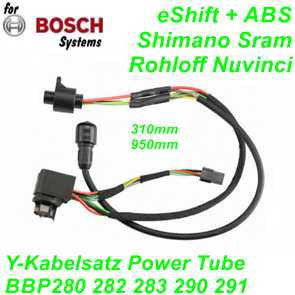 Bosch Y-Akkukabelsatz Power Tube 310 950 mm eShift ABS BBP280 281 282 283 290 291 Ersatzteile Balsthal