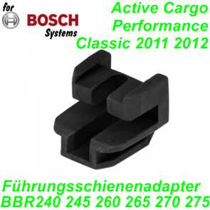 Bosch Führungsschienenadapter für 4 / 8 mm Rohr Gepäckträgerakku Classic 2011 2012 Ersatzteile Balsthal