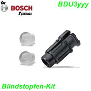 Bosch Blindstopfen 2 Lichtanschluss 1 Stromanschluss BDU3741 CX Ersatzteile Balsthal