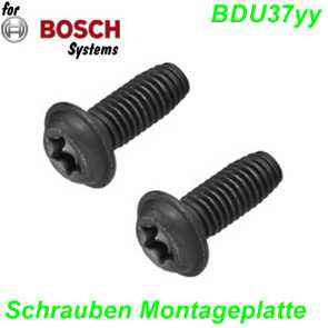 Bosch Schrauben zu Montageplatte BDU3741 CX Ersatzteile Balsthal
