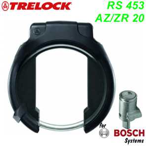 Rahmenschloss Trelock RS 453 AZ/ZR 20 abziehb. Schlssel sw Bosch Powert.Zyl Ersatzteile Balsthal