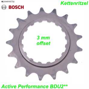 E-Bike Bosch Kettenritzel offset Aktive Performance Shop kaufen bestellen Schweiz