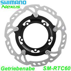 Shimano Bremsscheibe SM-RTC60 160 mm 5-Loch fr Resinbelge E- Bike Mountainbike Fahrrad Velo Ersatzteile Shop Jeker Balsthal Schweiz