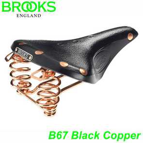 BROOKS Sattel B67 Black Copper schwarz Gestell kupfer B427BK E-Bike Fahrrad Velo Ersatzteile Shop