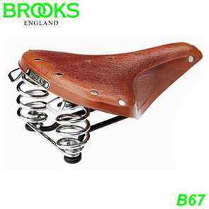 BROOKS Sattel Herren B67 honigbraun Gestell schwarz B427H E-Bike Fahrrad Velo Ersatzteile Shop