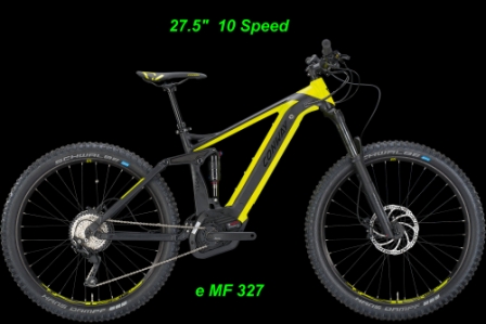 E-Bikes Conway Fully eMF 327 27.5 Zoll Online Shop kaufen bestellen BOSCH Performance CX Elektro E-Fahrrad E-Velo