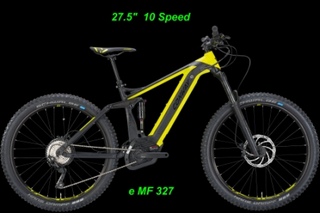 E-Bikes Conway Fully eMF 327 27.5 Zoll Online Shop kaufen bestellen BOSCH Performance CX Elektro E-Fahrrad E-Velo