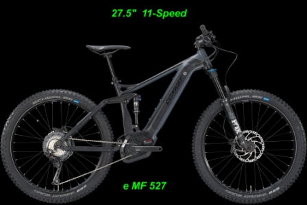 E-Bikes Conway Fully eMF 527 27.5 Zoll Online Shop kaufen bestellen BOSCH Performance CX Elektro E-Fahrrad E-Velo