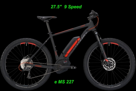 E-Bikes Conway Hardtail eMS 227 27.5 Zoll Online Shop kaufen bestellen BOSCH Performance CX Elektro E-Fahrrad E-Velo