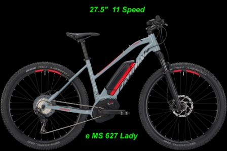 E-Bikes Conway Hardtail eMS 627 Damen 27.5 Zoll Online Shop kaufen bestellen BOSCH Performance CX Elektro E-Fahrrad E-Velo