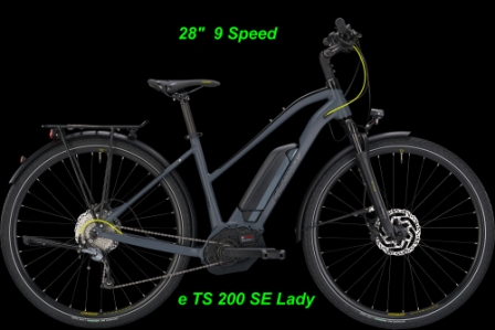 E-Bikes Schweiz Conway Damen eTS 200 28 Zoll Online Shop kaufen bestellen BOSCH Performance CX Elektro E-Fahrrad E-Velo