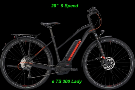 E-Bikes Schweiz Conway Damen eTS 300 28 Zoll Online Shop kaufen bestellen BOSCH Performance CX Elektro E-Fahrrad E-Velo