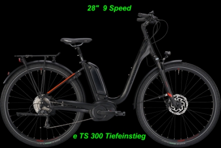 E-Bikes Schweiz Conway Damen Tiefeinstieg eTS 300 28 Zoll Online Shop kaufen bestellen BOSCH Performance CX Elektro E-Fahrrad E-Velo