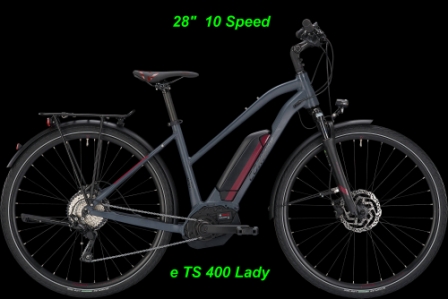 E-Bikes Schweiz Conway Damen eTS 400 28 Zoll Online Shop kaufen bestellen BOSCH Performance CX Elektro E-Fahrrad E-Velo