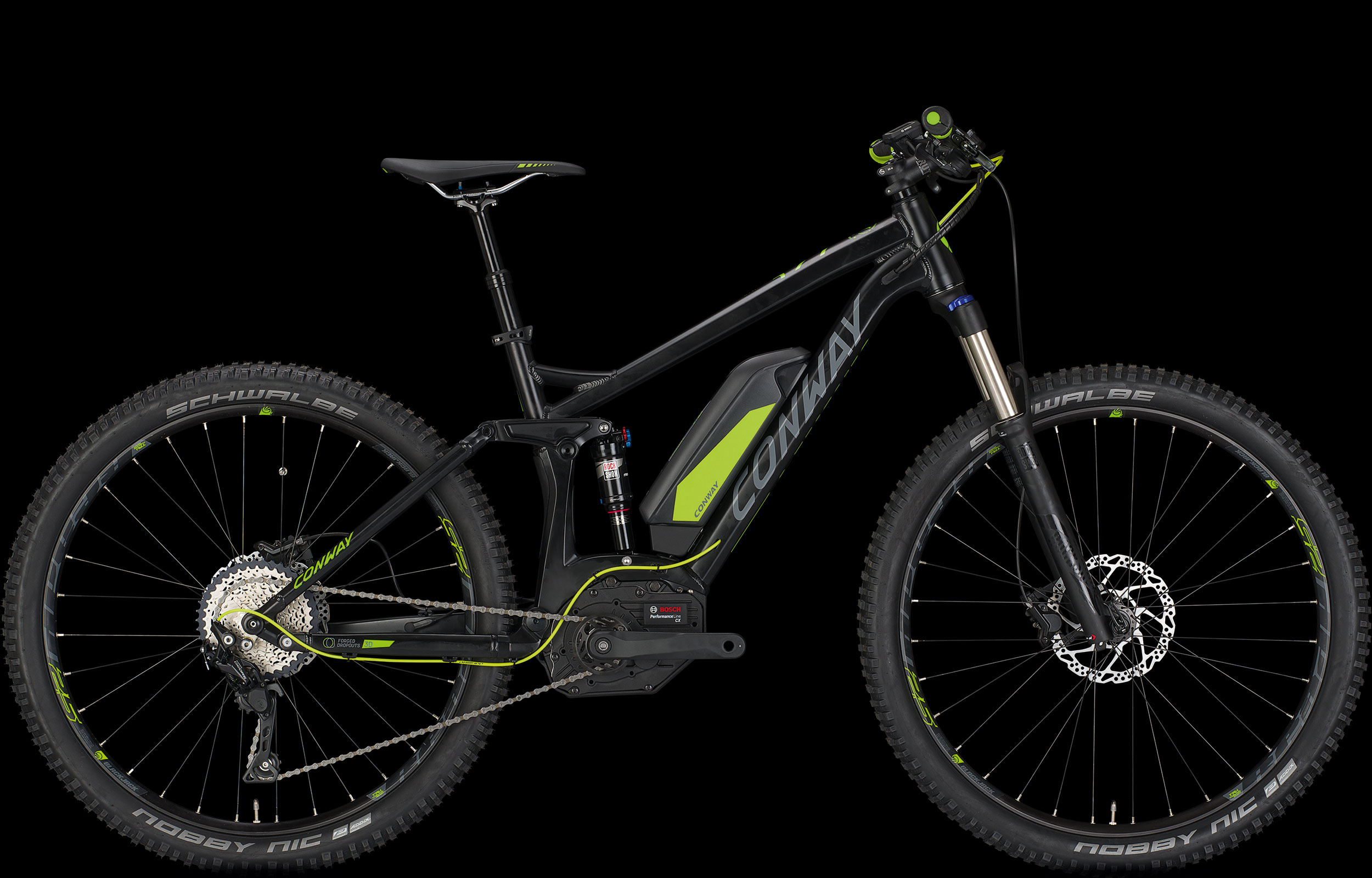 Conway Elektro E- Mountain Bike Fahrrad Velo Shimano-Steps-Motor Mod 627