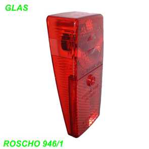 Schlusslichtglas Roscho Rcklicht Schutzblech 946/1 Elekro E- bike Mountainbike Fahrrad Velo Ersatzteile Shop Jeker Balsthal Schweiz