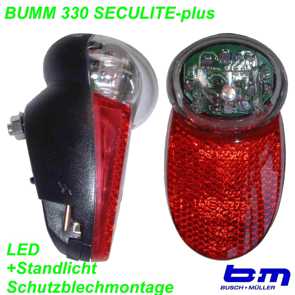 Rcklicht Bumm 330 Seculite-plus fr Dynamo Mountain Bike Fahrrad Velo Teile Ersatzteile Parts Shop Schweiz