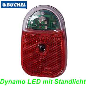 Rcklicht LED Beetle Bchel mit Standlichtfunktion auf Schutzblech Ersatzteile Balsthal