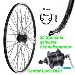 Vorderrad silber V-Brake 24 26 28 Felge/Speichen/Nabe silber mit Schnellspanner E- Mountain Bike Fahrrad Velo Shop kaufen Schweiz