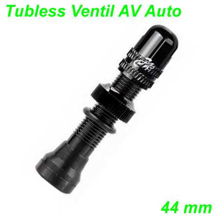 Tubless Ventil AV 2-er Set  44mm Ersatzteile Balsthal