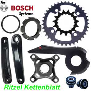 Bosch E-Bike Ritzel Kettenritzel Kettenblatt Kettenschutz Kurbel Verschlussring Halter Ersatzteile Balsthal