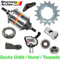 Sachs Orbit Sturmey Archer Torpedo Huret 3x7 Fahrrad Velo E-Bike Ersatzteile