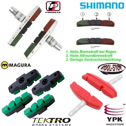 Bremsschuhe Bremsgummi Bremsbeläge Magura Kool Stop Shimano Weinmann Promax Ersatzteile kaufen Shop Schweiz